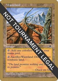 Wasteland - 1998 Ben Rubin (TMP) - World Championship Decks - Magic: The Gathering card