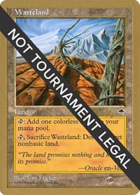 Wasteland - 1998 Randy Buehler (TMP) (SB) - World Championship Decks - Magic: The Gathering card