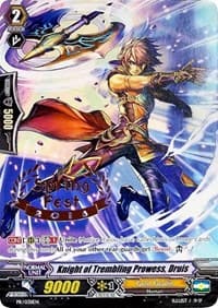 Knight of Trembling Prowess, Druis (Hot Stamped) - Promo Cards - Cardfight Vanguard card