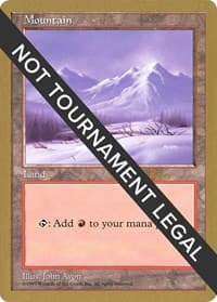 Mountain (430) - 1997 Janosch Kuhn (5ED) - World Championship Decks - Magic: The Gathering card