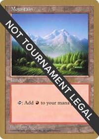 Mountain (431) - 1997 Janosch Kuhn (5ED) - World Championship Decks - Magic: The Gathering card