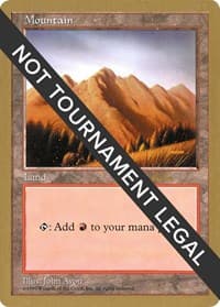 Mountain (432) - 1997 Janosch Kuhn (5ED) - World Championship Decks - Magic: The Gathering card