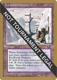 Kjeldoran Outpost - 1997 Janosch Kuhn (ALL) - World Championship Decks - Magic: The Gathering card