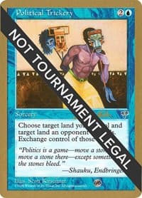 Political Trickery - 1997 Janosch Kuhn (MIR) (SB) - World Championship Decks - Magic: The Gathering card