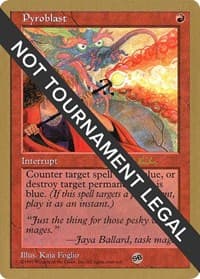 Pyroblast - 1997 Janosch Kuhn (5ED) (SB) - World Championship Decks - Magic: The Gathering card