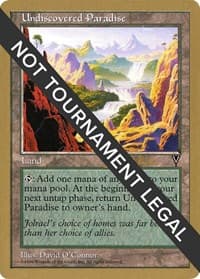 Undiscovered Paradise - 1997 Janosch Kuhn (VIS) - World Championship Decks - Magic: The Gathering card