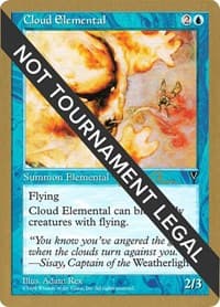 Cloud Elemental - 1997 Paul McCabe (VIS) - World Championship Decks - Magic: The Gathering card