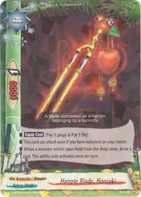 Hairpin Blade, Hoozuki - New World Chaos - Future Card BuddyFight card