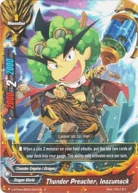 Thunder Preacher, Inazumack - New World Chaos - Future Card BuddyFight card