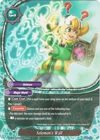 Solomon's Wall - New World Chaos - Future Card BuddyFight card