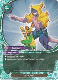 Nice one! - New World Chaos - Future Card BuddyFight card
