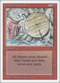Wheel of Fortune - Revised Edition - Magic: The Gathering card