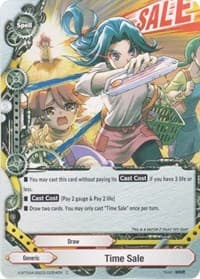 Time Sale - New World Chaos - Future Card BuddyFight card