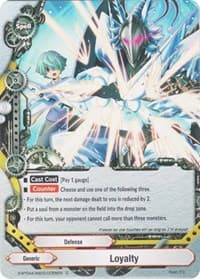 Loyalty - New World Chaos - Future Card BuddyFight card