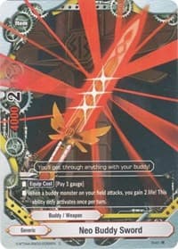 Neo Buddy Sword - New World Chaos - Future Card BuddyFight card