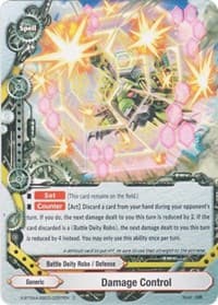 Damage Control - New World Chaos - Future Card BuddyFight card