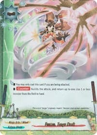 Fuuton, Tengu Draft (Secret) - New World Chaos - Future Card BuddyFight card