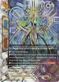 Demon Lords Controller, CHAOS Constructor - New World Chaos - Future Card BuddyFight card