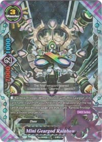 Mini Geargod Rainbow - New World Chaos - Future Card BuddyFight card
