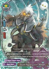 Death Plague Caster, Mordol - New World Chaos - Future Card BuddyFight card