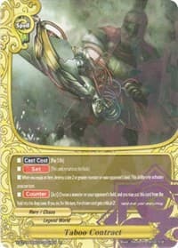 Taboo Contract - New World Chaos - Future Card BuddyFight card