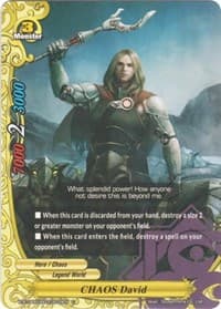 CHAOS David - New World Chaos - Future Card BuddyFight card