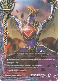 CHAOS Vivod - New World Chaos - Future Card BuddyFight card