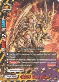 CHAOS Garg-gollum - New World Chaos - Future Card BuddyFight card