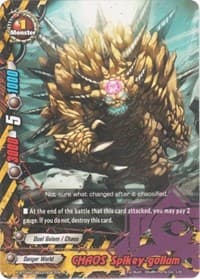 CHAOS Spikey-gollum - New World Chaos - Future Card BuddyFight card