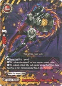 Mechsplosive Axe, Chaos Demon Slay - New World Chaos - Future Card BuddyFight card