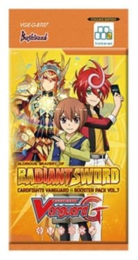 Glorious Bravery of Radiant Sword Booster Pack - G-BT07: Glorious Bravery of Radiant Sword - Cardfight Vanguard card