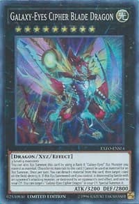 Galaxy-Eyes Cipher Blade Dragon - Extreme Force - YuGiOh card