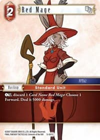 Red Mage (Fire) - Opus V - Final Fantasy TCG card