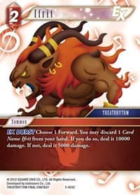 Ifrit EX - Opus V - Final Fantasy TCG card