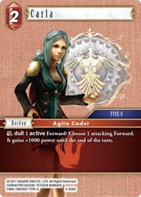 Carla - Opus V - Final Fantasy TCG card