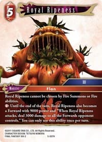 Royal Ripeness - Opus V - Final Fantasy TCG card