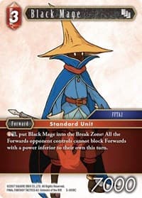 Black Mage - Opus V - Final Fantasy TCG card