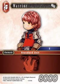 Warrior (Arc) - Opus V - Final Fantasy TCG card