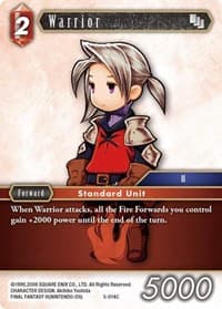 Warrior (Luneth) - Opus V - Final Fantasy TCG card