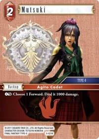 Mutsuki - Opus V - Final Fantasy TCG card