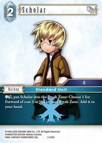 Scholar (Ingus) - Opus V - Final Fantasy TCG card