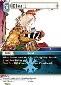 Edward - Opus V - Final Fantasy TCG card