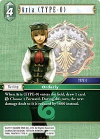 Aria (TYPE-0) - Opus V - Final Fantasy TCG card