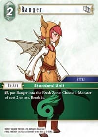 Ranger - Opus V - Final Fantasy TCG card