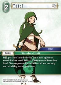 Thief - Opus V - Final Fantasy TCG card