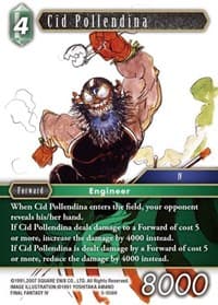 Cid Pollendina - Opus V - Final Fantasy TCG card
