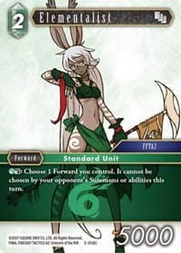 Elementalist - Opus V - Final Fantasy TCG card