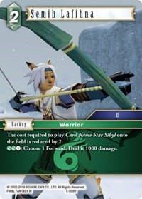Semih Lafihna - Opus V - Final Fantasy TCG card