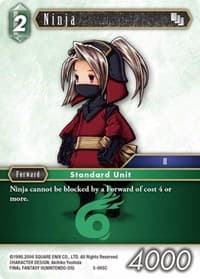 Ninja (Luneth) - Opus V - Final Fantasy TCG card