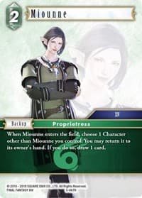 Miounne - Opus V - Final Fantasy TCG card